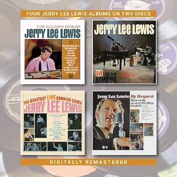 Lewis ,Jerry Lee - 4on2 The Golden Hits Of ../ Live At The..+ 2
